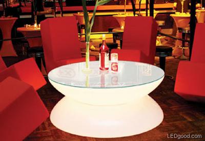 led table/led coffee table/led wine table