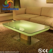 SK-LF22 led illuminated coffee table