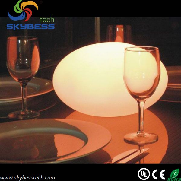 D35*H20 Waterproof color changing decoration lamp Led eggD35*H20 Waterproof color changing decoration lamp Led egg