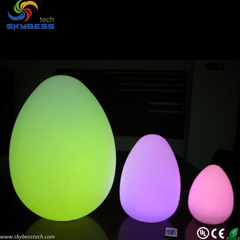 D14*H19CM Modern Home Garden decoration battery operated led egg lightD14*H19CM Modern Home Garden decoration battery operated led egg light