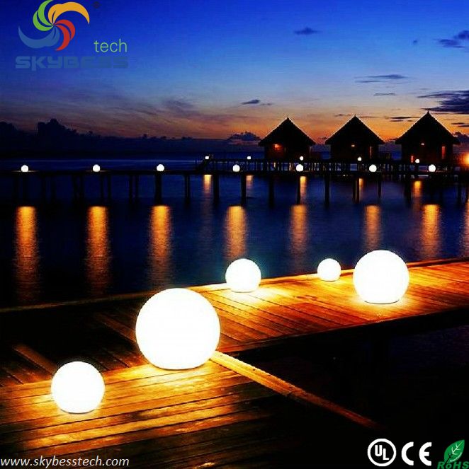 D25CM waterproof illuminated ball