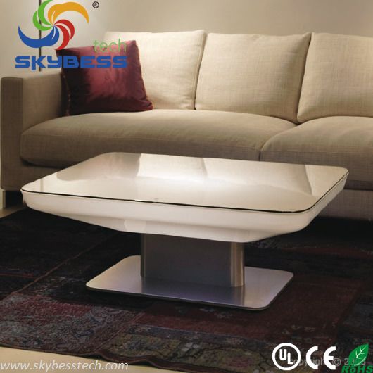 SK-LF22 led illuminated coffee table