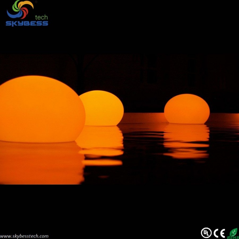 D35*H20 Waterproof color changing decoration lamp Led egg