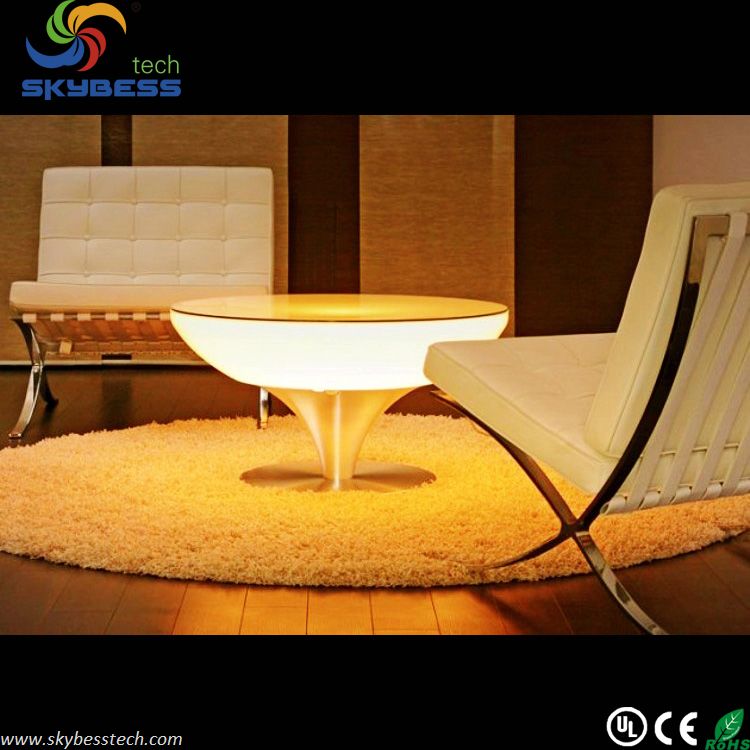 60*60*56CM LED cocktail table/Glowing night bar table