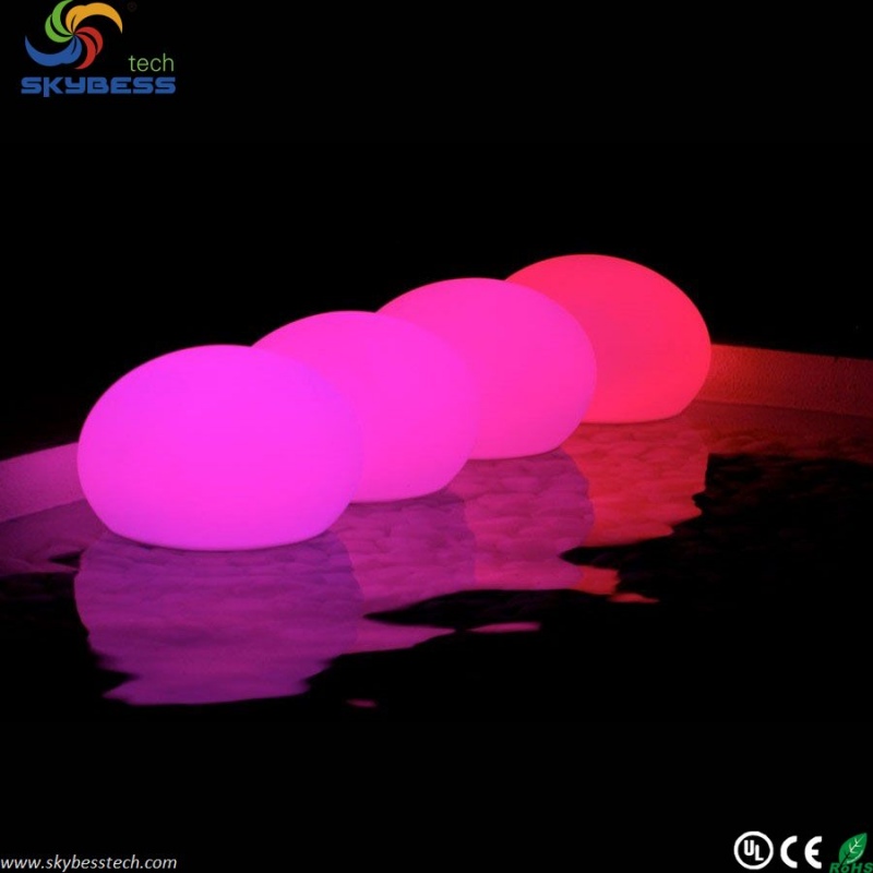 D35*H20 Waterproof color changing decoration lamp Led egg