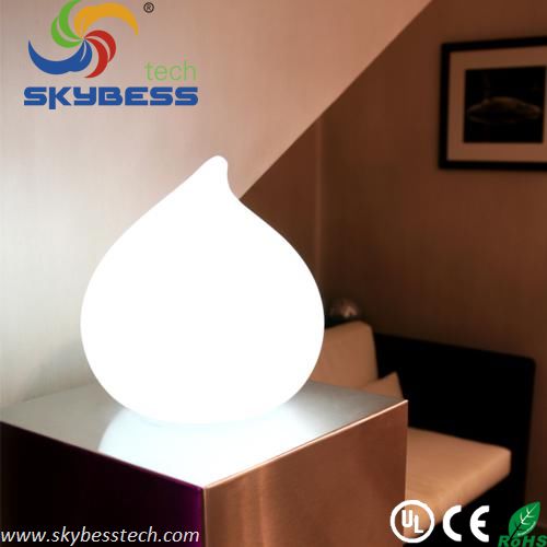 28*28*32cm waterdrop Rechargeable led desk lamp 