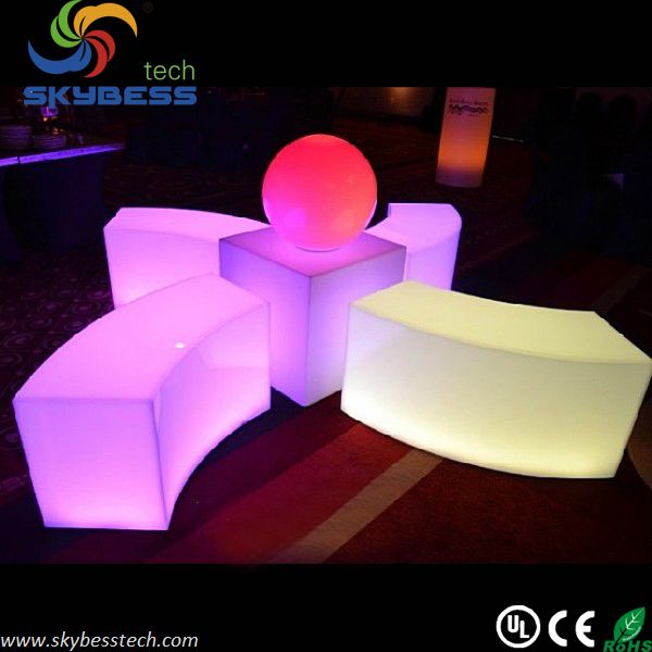 luminous snake/light-emitting chair/illuminated LED bench