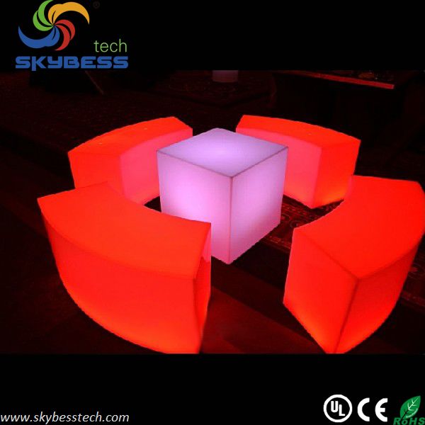 luminous snake/light-emitting chair/illuminated LED bench