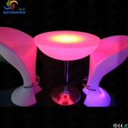 60*60*92CM cocktail table modern/LED table/outdoor table