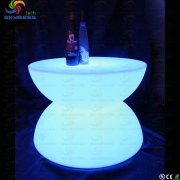 60*60*38CM Led Light Table/RGB color changing lighting bar led table/illuminated Led coffee table