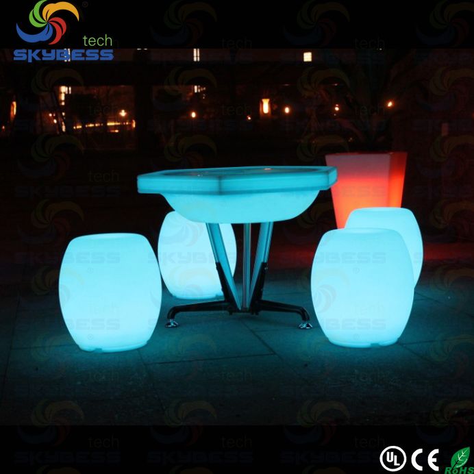 SK-LF35 LED glowing drum chair SK-LF35 LED glowing drum chair 