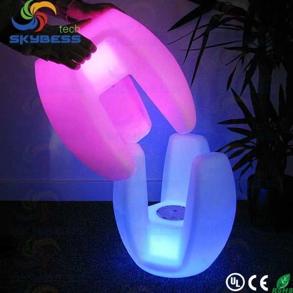 SK-LF35A triple LED glowing bar chairSK-LF35A triple LED glowing bar chair