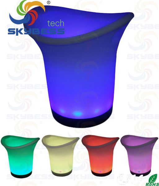 SK-LF07 glowing led ice bucket