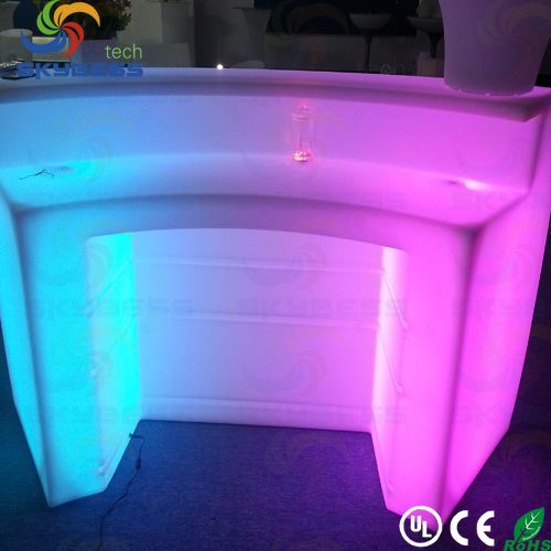 SK-LF36 Curve led illuminated bar counter