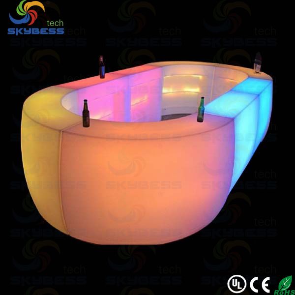 SK-LF36E Curved LED Bar Counter