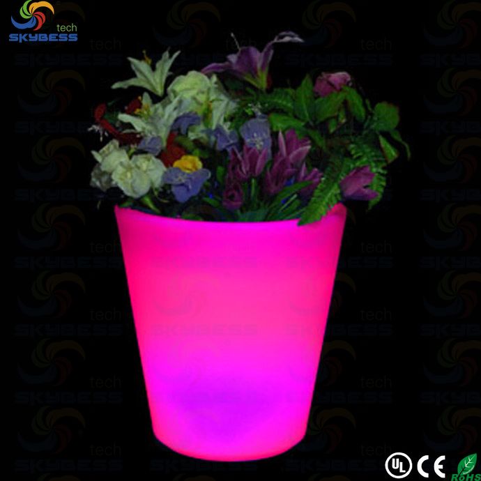 SK-LF13D light up flower pot