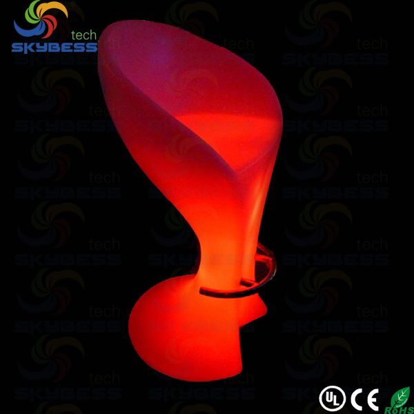 SK-LF32 led illuminated bar chair