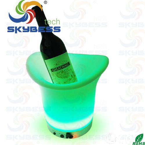 SK-LF07 glowing led ice bucket