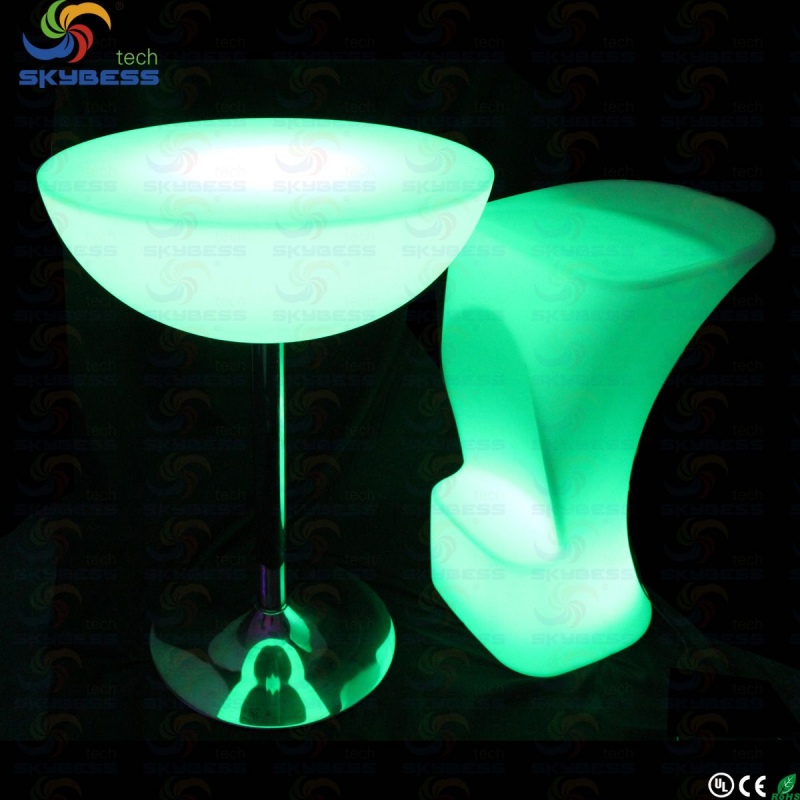 66*66*95CM Luminous led beer table/Bar table