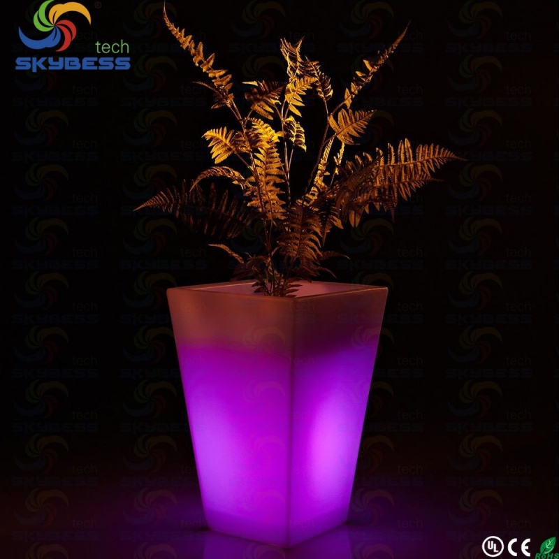 SK-LF13E RGB Color illuminated flower vase