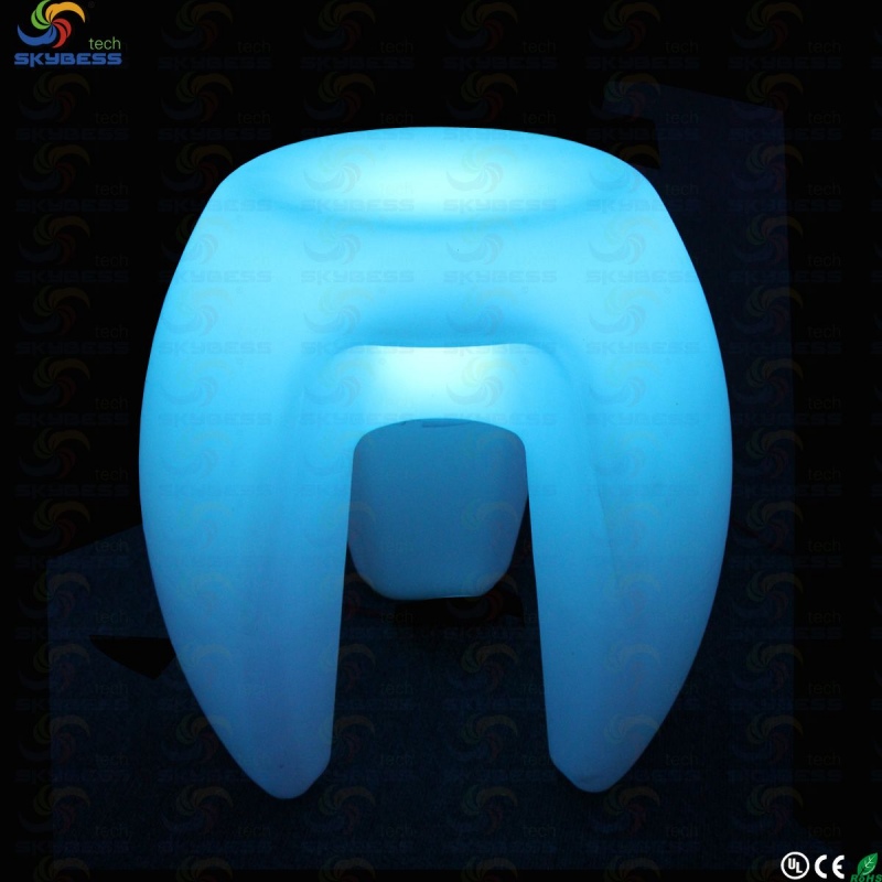 SK-LF35A triple LED glowing bar chair