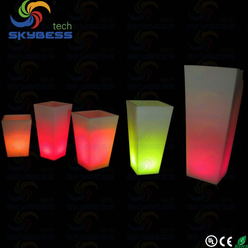 SK-LF13E RGB Color illuminated flower vase