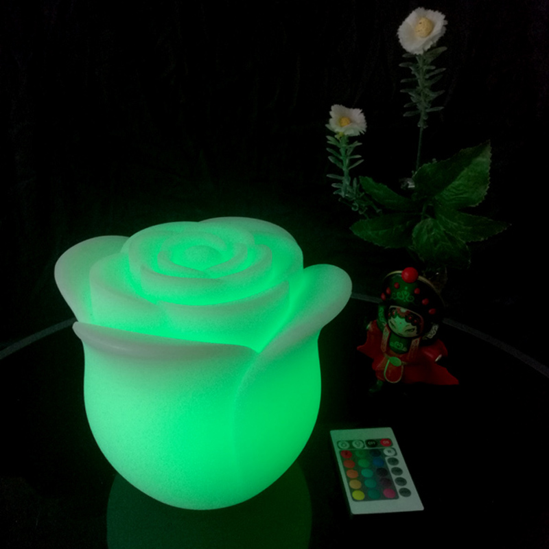 SK-LF06MR Rose Flower Table Lamp