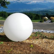 Diameter 35-60cm White Plastic Decoration ball Shell Case Indoor or Outdoor for Home/hotel/garden